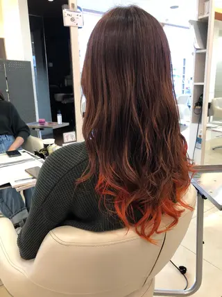 カラー 牧野 佳樹のヘアスタイル