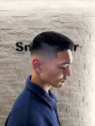 ショート メンズ メンズカットNo,1 小池 魔裟斗のヘアスタイル