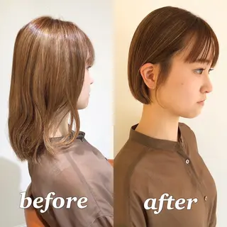ショート Memories 銀座のヘアスタイル