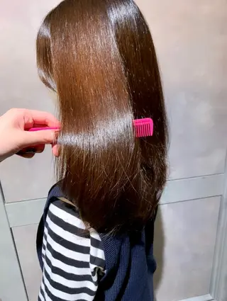 セミロング カラー 💘大人可愛く💘 Natsuki❥❥❥のヘアスタイル