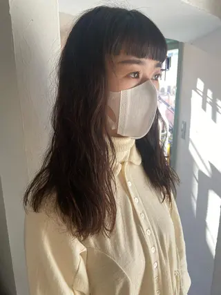 ロング カラー パーマ ヘアアレンジ 眠れるヘッドスパ✨ chacoのヘアスタイル