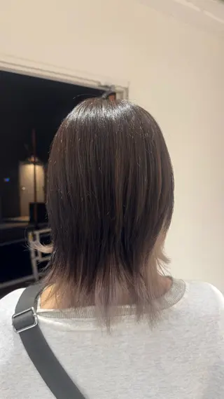 ショート カラー 🎨ハイトーン/ウル フ/ローライト/大夢のヘアスタイル