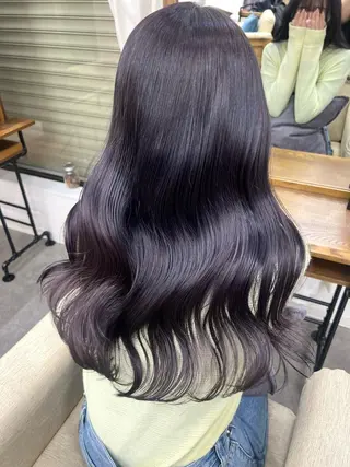 ロング たかはし るなのヘアスタイル