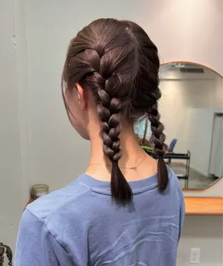 ミディアム カラー aiko【艶カラー ・ミニモ年内で終了】のヘアスタイル