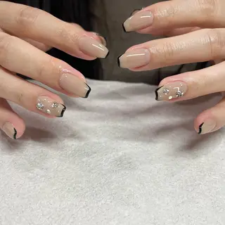 ネイル パラジェルネイル 大人可愛/シンプルのネイルデザイン