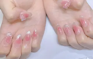 ネイル candy nail 韓国風ワンホンネイルのネイルデザイン