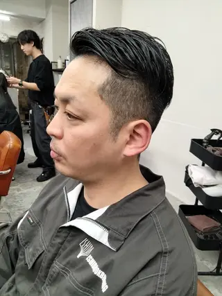 ショート メンズ nico麻生　長谷川 裕月のヘアスタイル