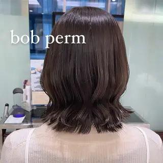 ショート パーマ ボブパーマ 🌷ヨシカワハナコのヘアスタイル