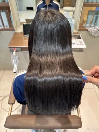 ロング カラー 田畑 あやののヘアスタイル