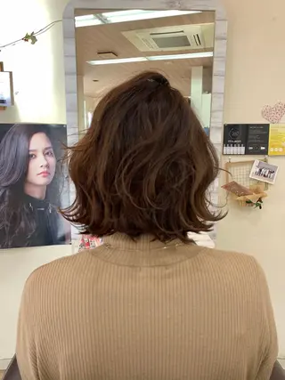 ショート ヘアアレンジ 加藤 遥花のヘアスタイル