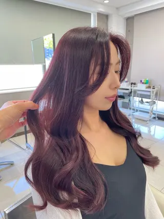 ロング カラー 色川 優斗《髪質改善》のヘアスタイル