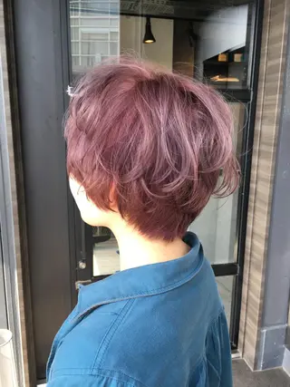 ショート 俵 知広のヘアスタイル