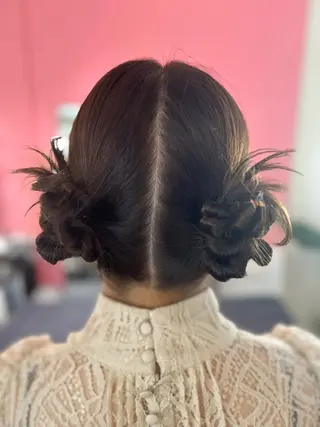 セミロング 北本 美幸のヘアスタイル