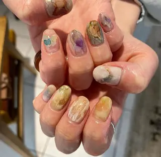 カラー ネイル Musee art 亀戸店のネイルデザイン