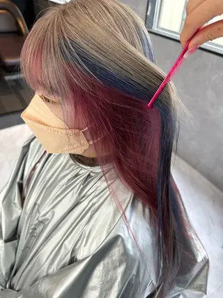 カラー Mayo/ダブルカラ メンズカット/カラーのヘアスタイル