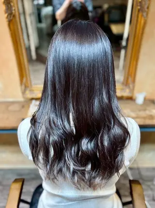 ロング カラー ヘアアレンジ 中村 滉太のヘアスタイル