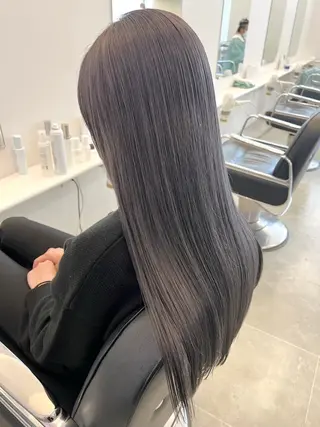 ロング カラー Parve  Mix 🫧梶川虹のヘアスタイル