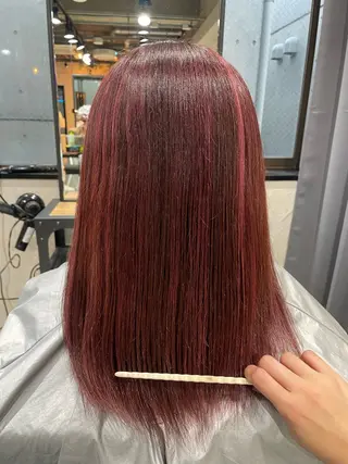 セミロング 海外ヘア🇺🇸✨ 恵比寿　MIYUKIのヘアスタイル