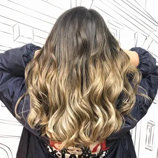 セミロング カラー TOMOKA 艶髪/透明感カラーのヘアスタイル