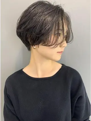 ショート カラー 吉田一輝 外国人パーマのヘアスタイル