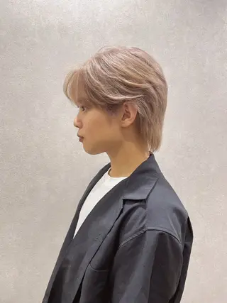 メンズ 高評価多数◎ コテ巻きパーマ星明夏のヘアスタイル