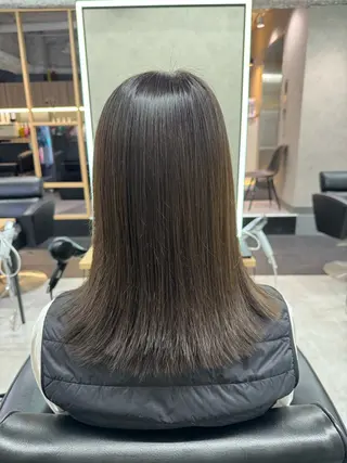 ミディアム カラー 吉満 翔のヘアスタイル