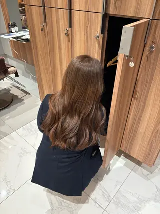 ロング カラー ハイトーンカラー 🐈🤎Rikoのヘアスタイル