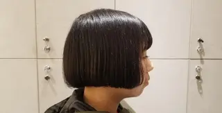ミディアム 🌿赤み消し/ 艶カラー落合　優🌿のヘアスタイル