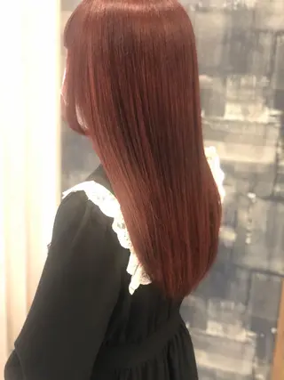 ロング カラー 日高 香織のヘアスタイル