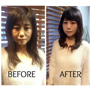 ミディアム KARITA officialのヘアスタイル