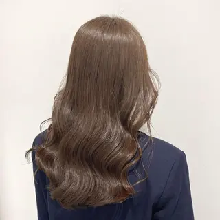 ミディアム カラー *モデル募集🤍横浜 透明感カラー🫧のヘアスタイル