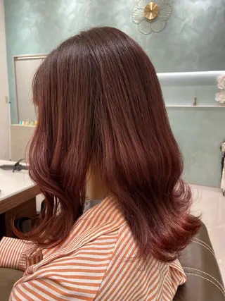 セミロング カラー 【ブリーチモデル 募集】スギタクのヘアスタイル