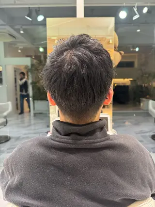 メンズ 新美 恵里子のヘアスタイル