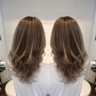 カラー 石井辰功也 フリーランス美容師のヘアスタイル
