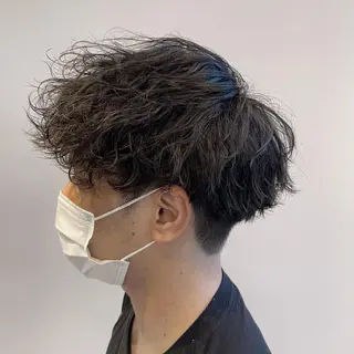 パーマ メンズ メンズ縮毛矯正 ♠️店長下平隼人のヘアスタイル