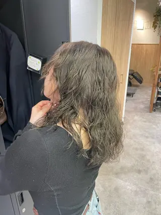 ロング パーマ 🎀レイヤー/パーマ カラー/ai🎀のヘアスタイル