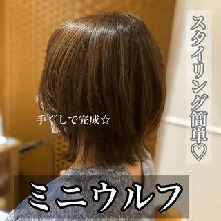 ショート カラー パーマ ヘアアレンジ メンズ キッズ ネイル マツエク・マツパ ✂︎ショート、ボブ、 レイヤー🩵YUMIのヘアスタイル