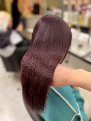 ロング 新井 伶奈のヘアスタイル