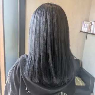 ロング カラー 小林 梨香のヘアスタイル