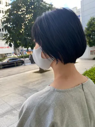 ショート カラー ヘアアレンジ 【代表】 たき〜のヘアスタイル