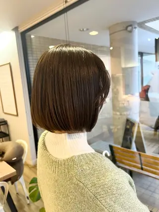 ショート カラー 堀 望美のヘアスタイル
