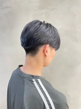 カラー メンズ 國井 誠のヘアスタイル