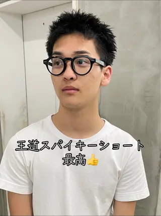 メンズ メンズカット パーマ[佐橋]のヘアスタイル