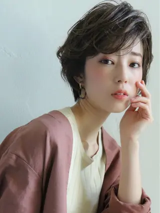 ショート 石川 理恵のヘアスタイル
