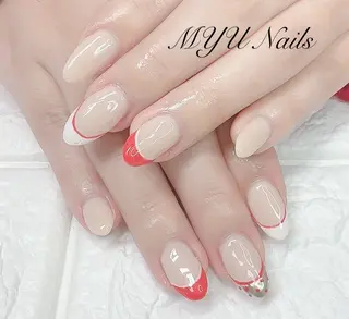 ネイル ニュアンスネイル🌈 MYU Nailsのネイルデザイン