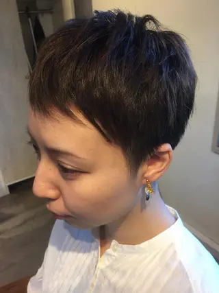 ショート ショートは任せて ミヤザキのヘアスタイル
