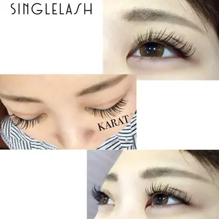 マツエク・マツパ ★KAEDE★伊勢崎 【KARAT】のマツエク・マツパデザイン