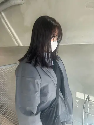 ミディアム カラー 透明感カラー🫧 nanohaのヘアスタイル