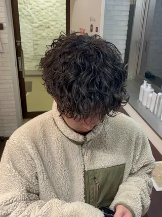パーマ メンズ Hazu 【パーマ特化美容師】のヘアスタイル