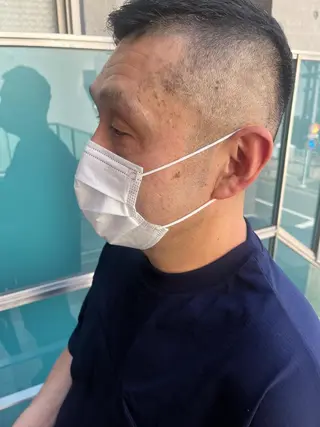 ショート カラー パーマ ヘアアレンジ メンズ キッズ ネイル マツエク・マツパ アイブロウ 久木原 ゆりのヘアスタイル